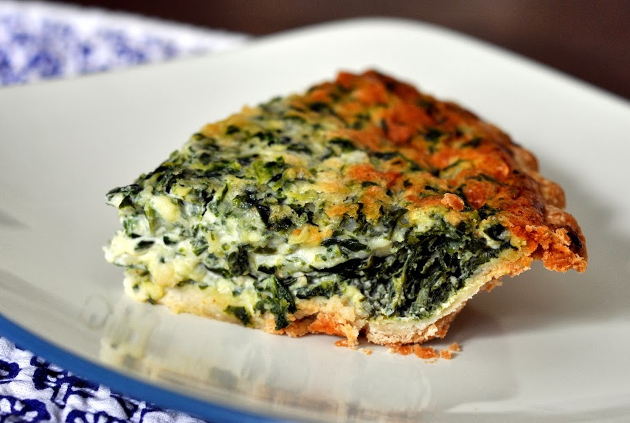 A recipe for Spinach Gruyere Quiche on Taste As You Go.