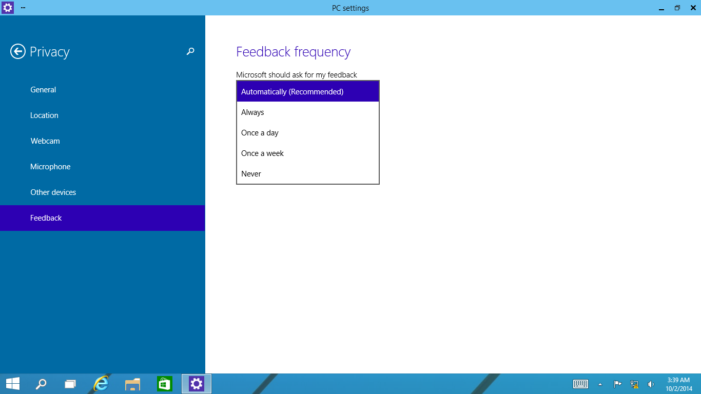 Windows 10 Technical Preview Build 9841 Installation