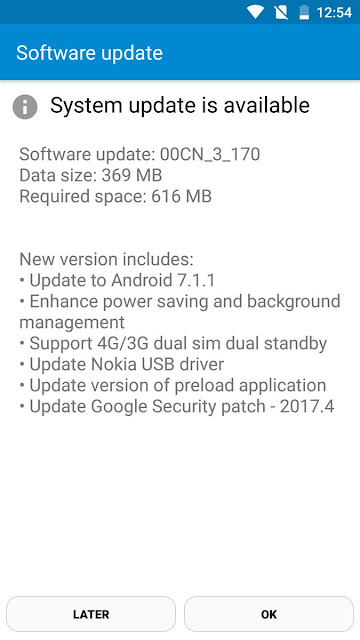 Nokia 6 Software Update