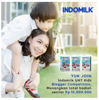 Hasil gambar untuk lomba blog indomilk kids uht