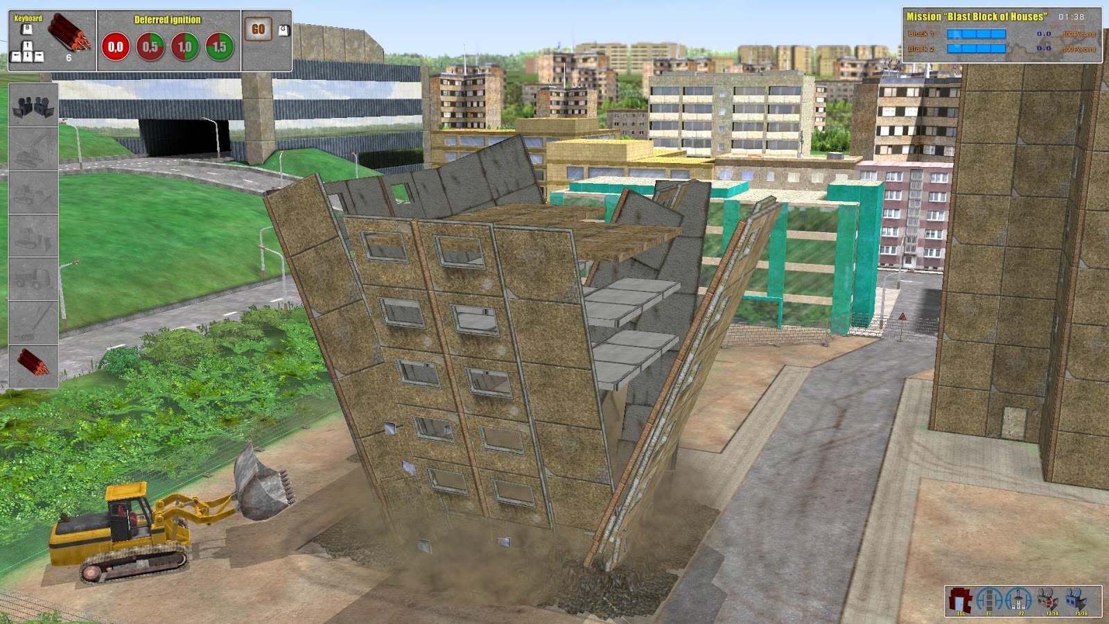 Создание и разрушай. Demolition Simulator 2009. Игра про разрушение зданий. Разрушенные здания в играх. Игра разрушитель зданий.