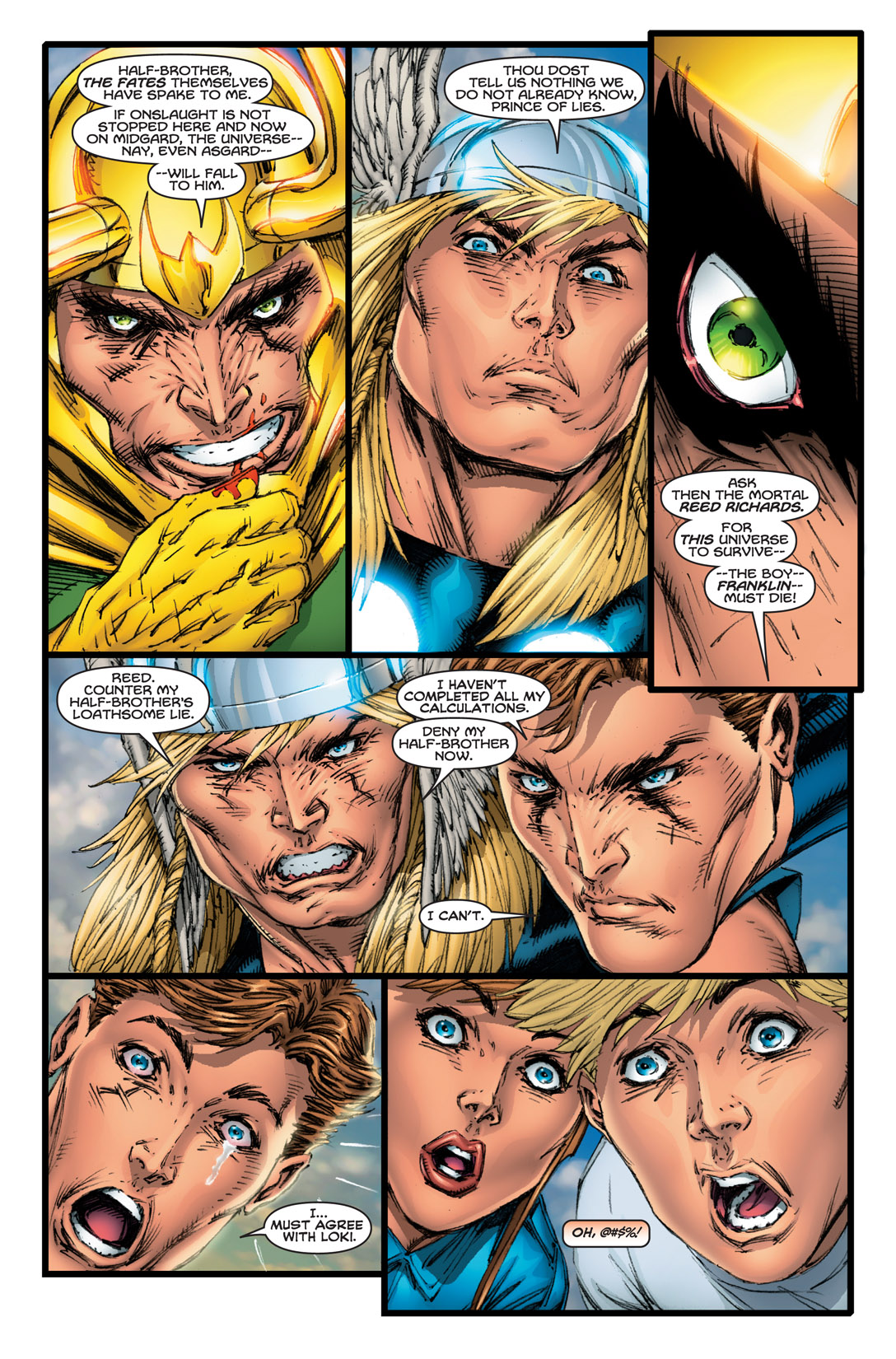 Read online Onslaught Reborn comic -  Issue #4 - 21