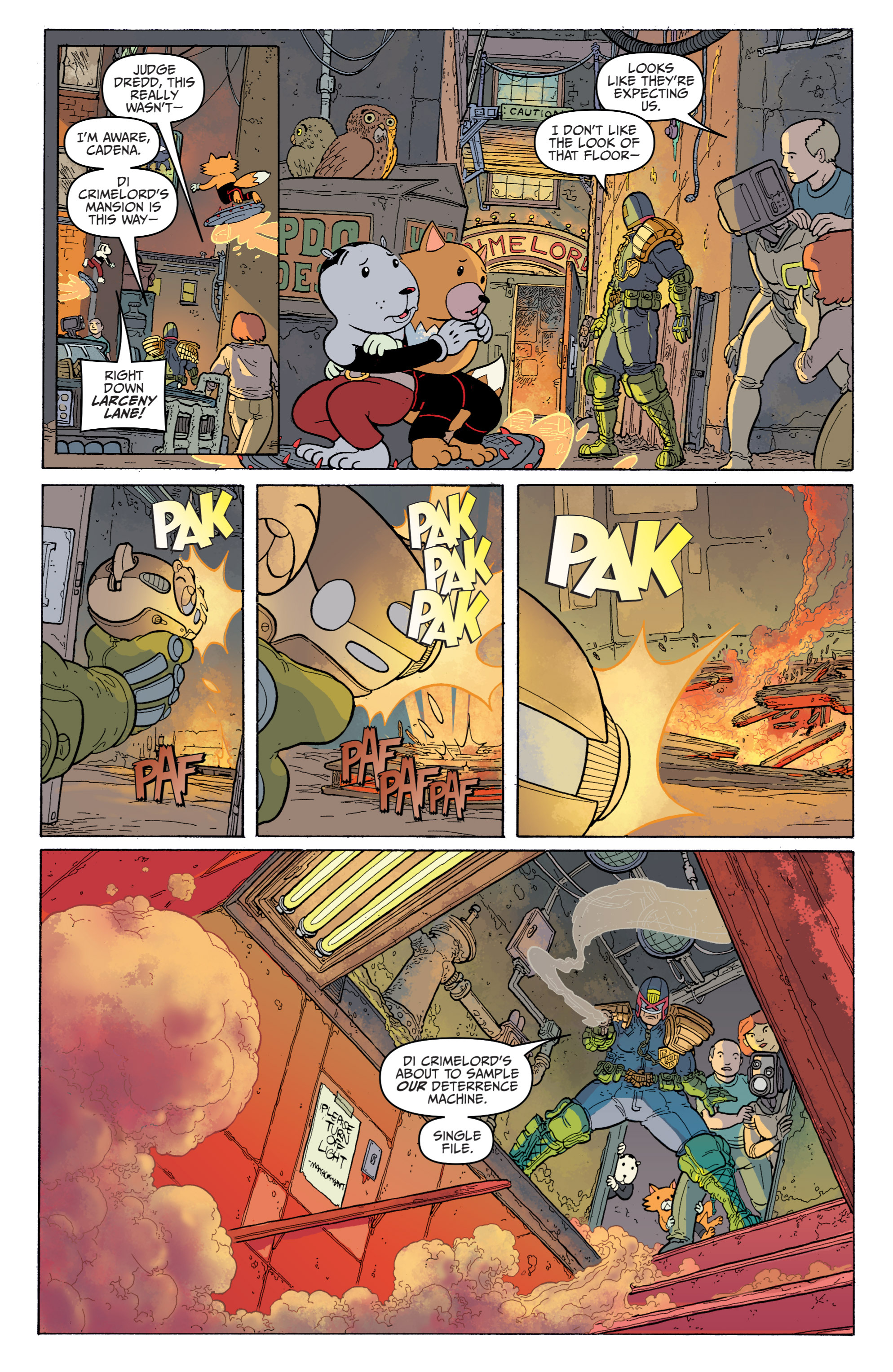 Read online Judge Dredd: Mega-City Two comic -  Issue #4 - 5