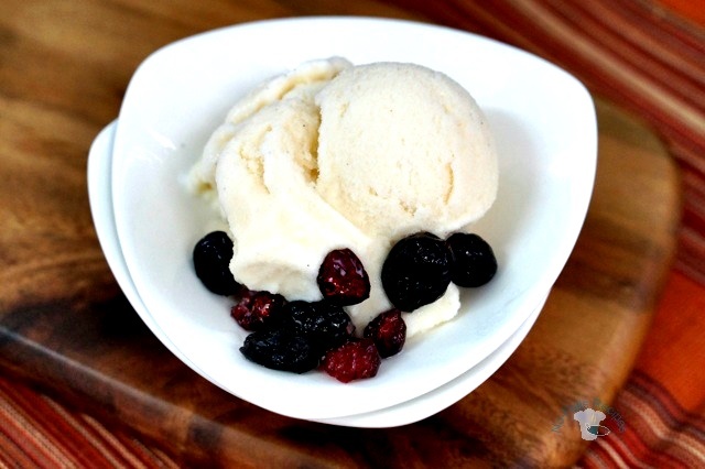 Honey Vanilla Frozen Yoghurt ~ 蜂蜜香草优格