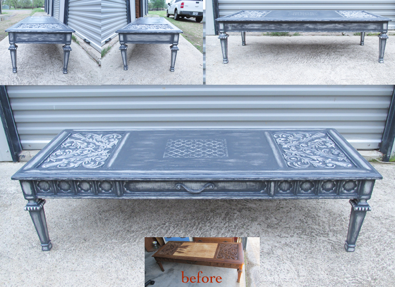 Mary's Flipped And Refurbished Furniture Coffee Table Revamp by Mary S