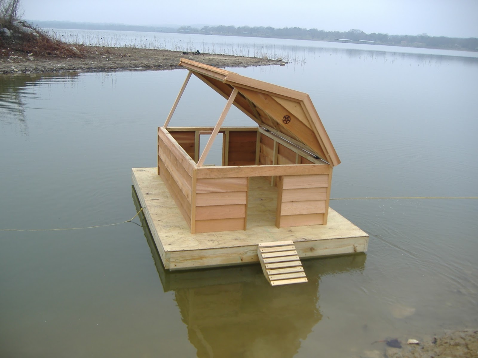 Custom Floating DuckHouse