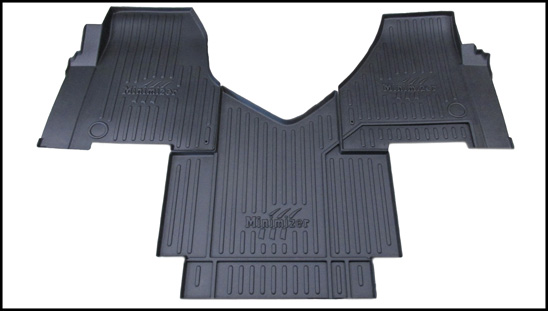 Minimizer Floor Mats fitting the 2018 Cascadia 116 & 126 with automatic transmission