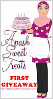 Apash Sweet Treats: FIRST GIVEAWAY