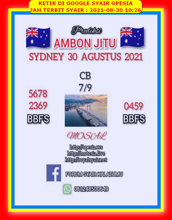 Syair Sdy 31 Agustus 2021 Motesia Tafsir Togel