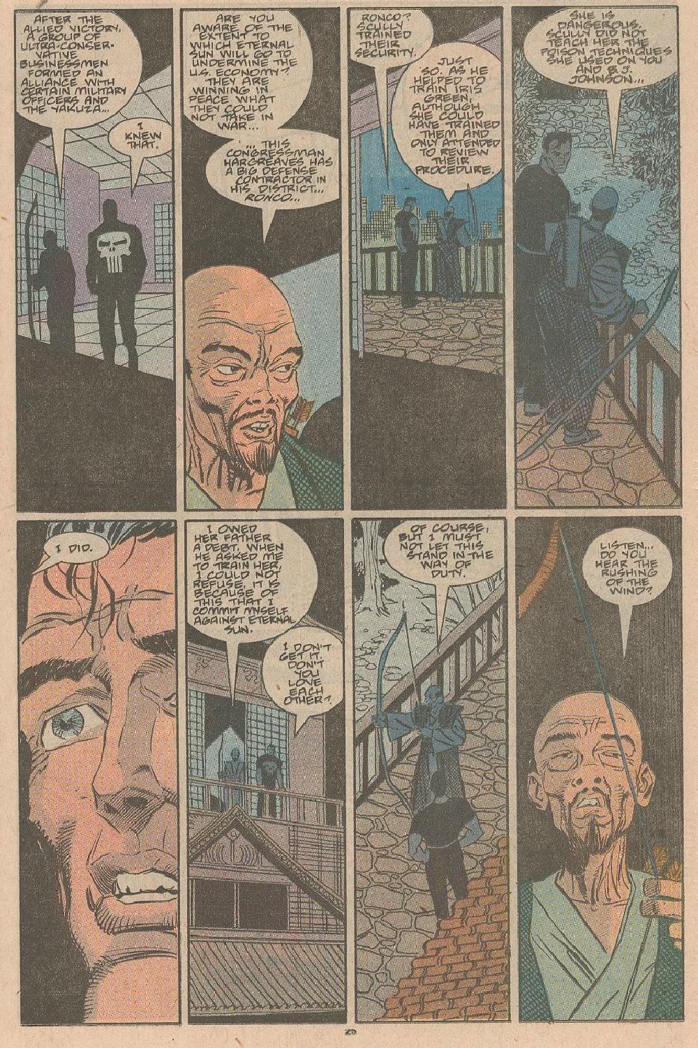 Read online The Punisher (1987) comic -  Issue #25 - Sunset in Kansas - 22