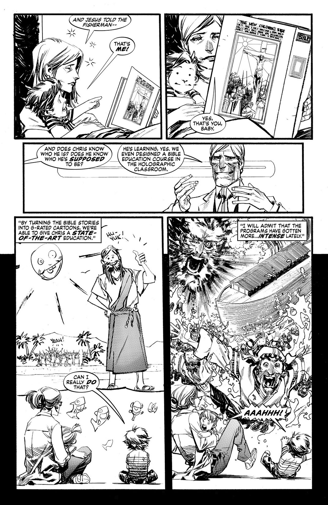 Read online Punk Rock Jesus comic -  Issue #3 - 8