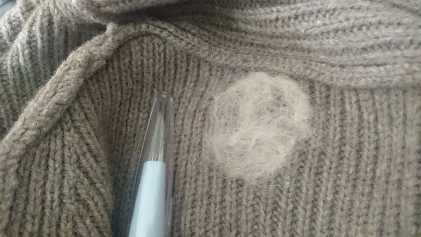 Mending with needlefelting Joyarna Joyuna's knitting blog