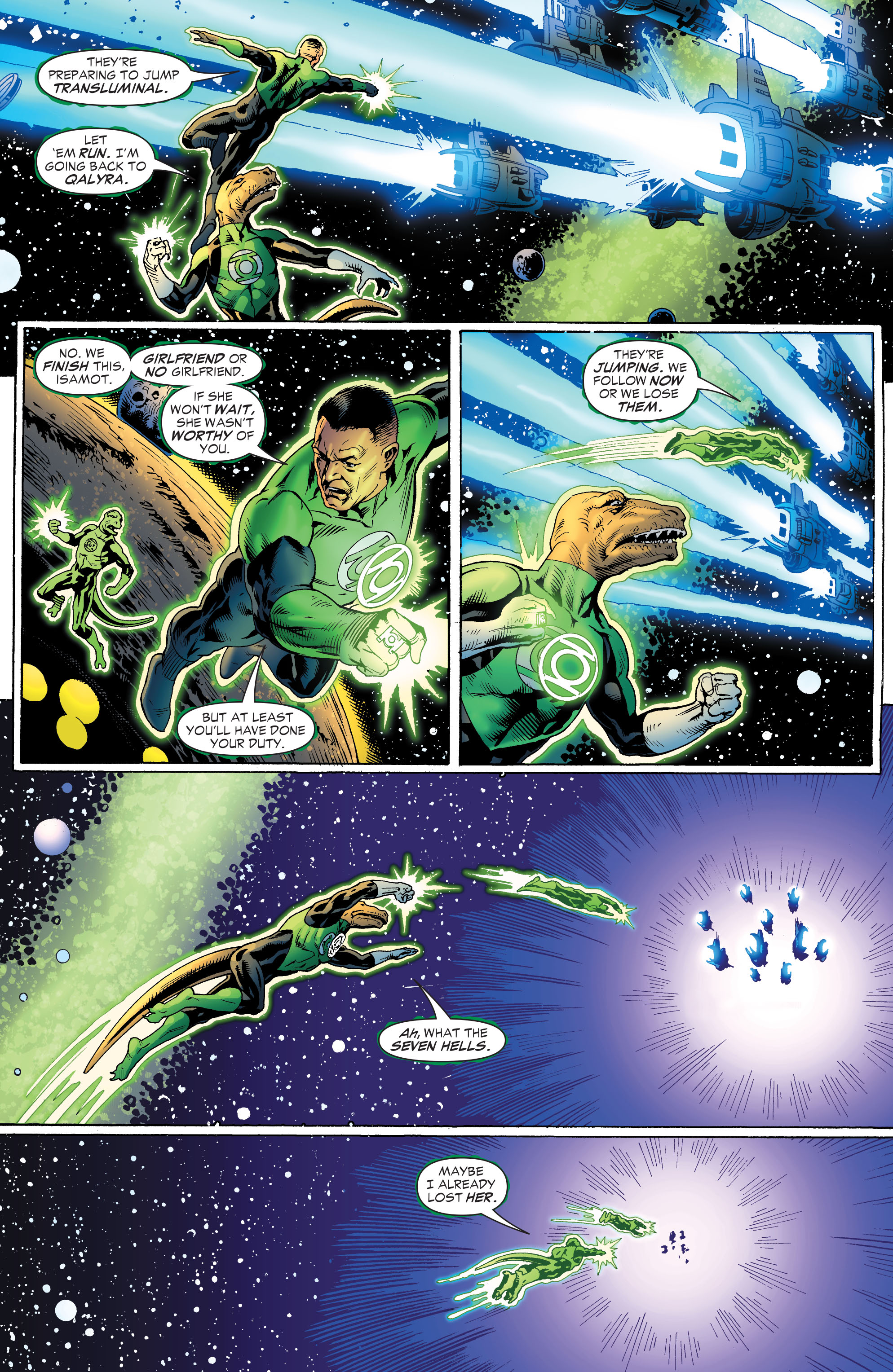 Read online Green Lantern Corps (2006) comic -  Issue #5 - 7