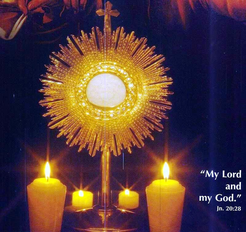 Da Mihi Animas Lessons From Jesus In The Blessed Sacrament