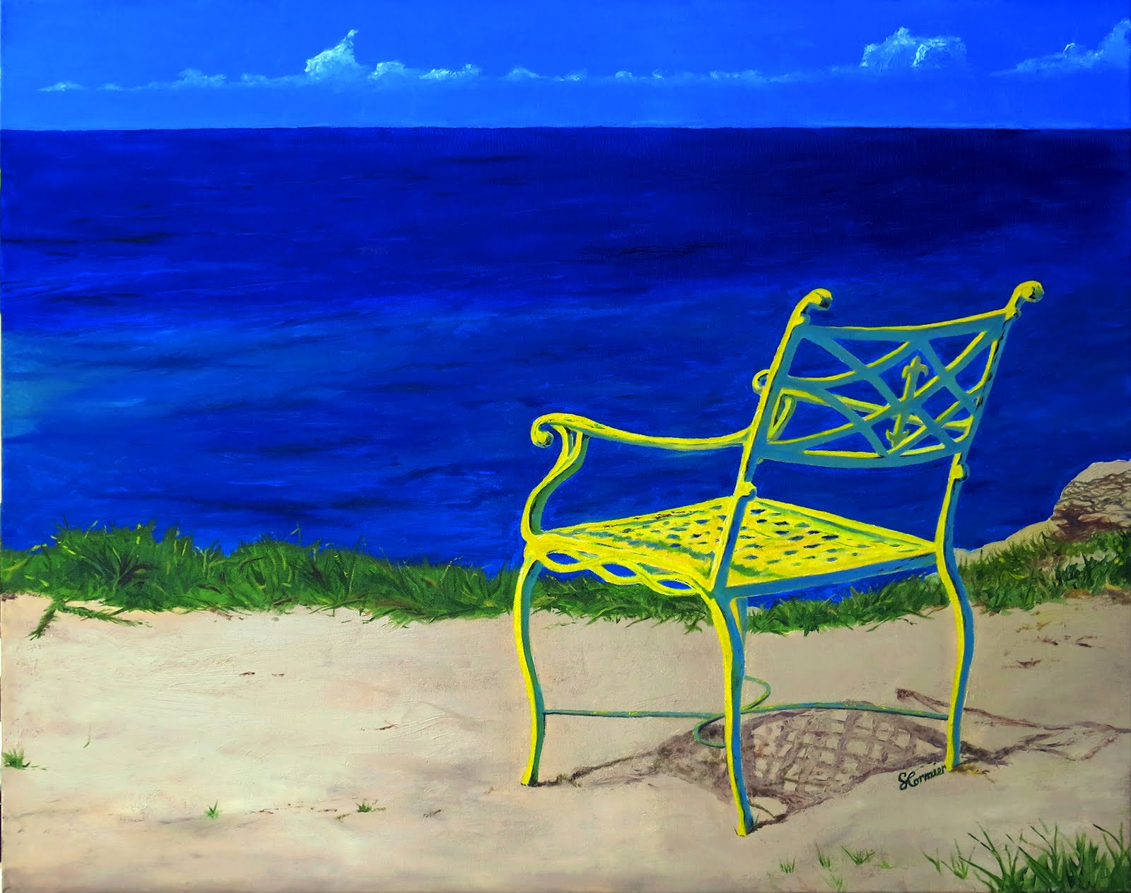 Chair and Sea