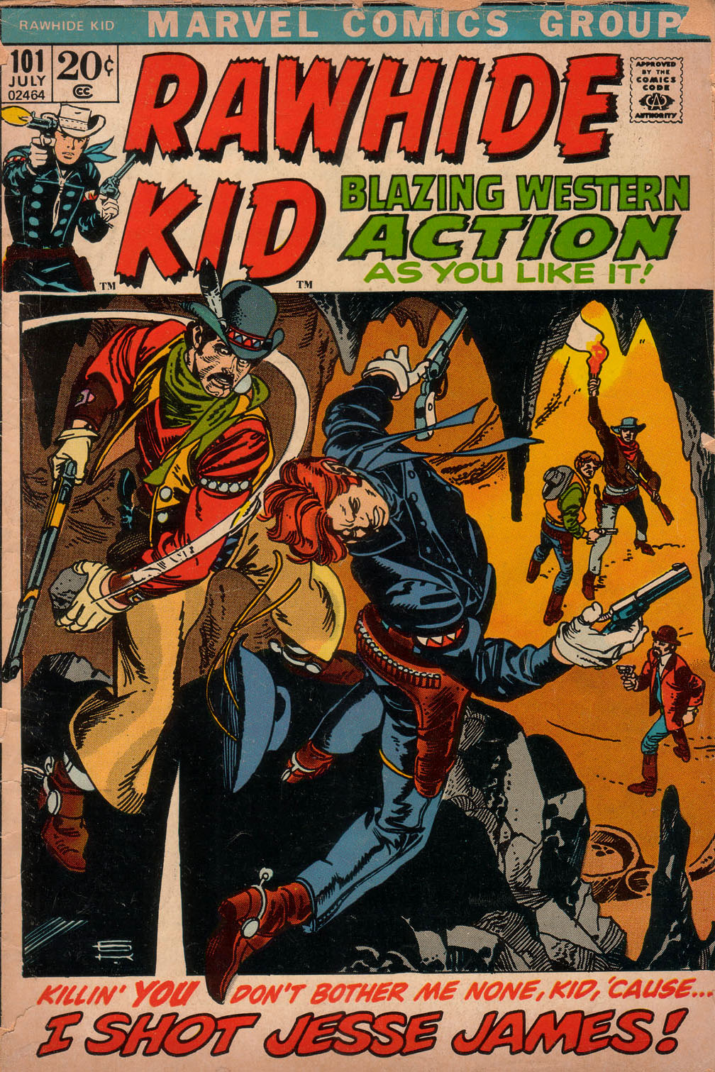 Read online The Rawhide Kid comic -  Issue #101 - 1