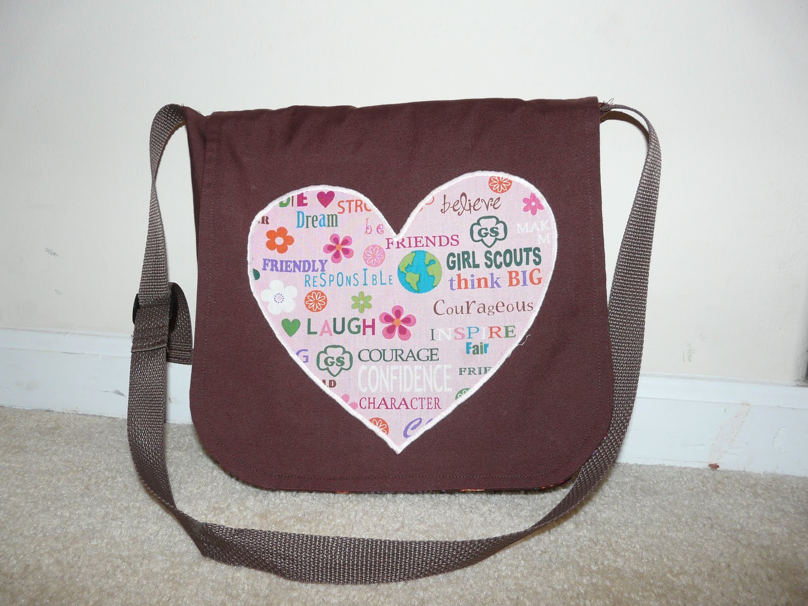 Made with Love and Ladybug Hugs: Girl Scout Tote Bags