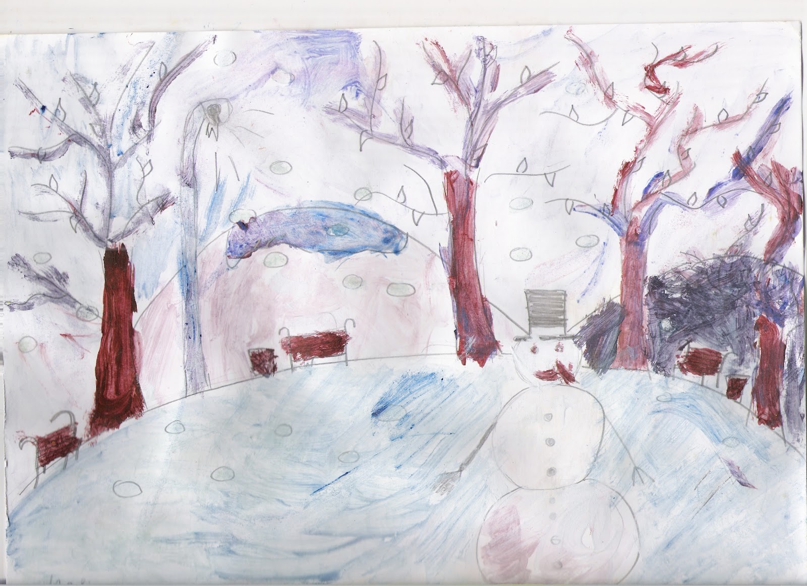 ZS w Straszynie Artystycznie BARWY CIEPŁE I ZIMNE