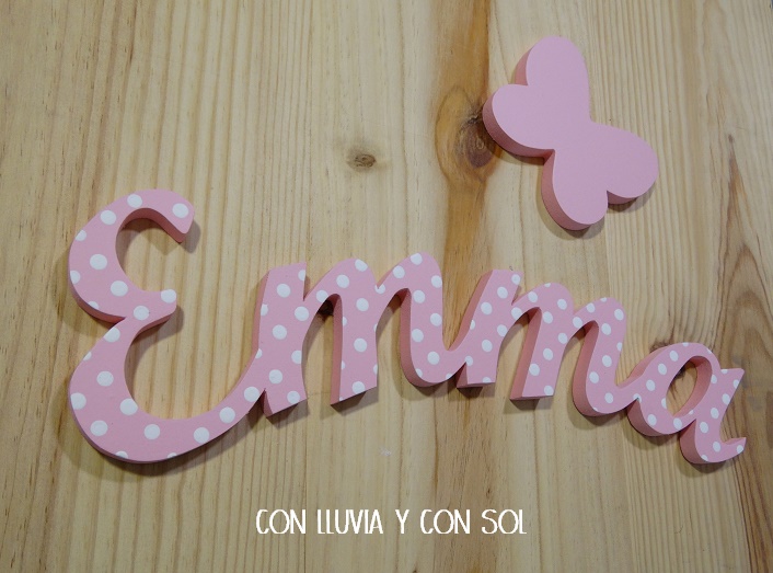 Como Decorar Letras De Madera Infantiles Como Decorar Letras De Madera Infantiles