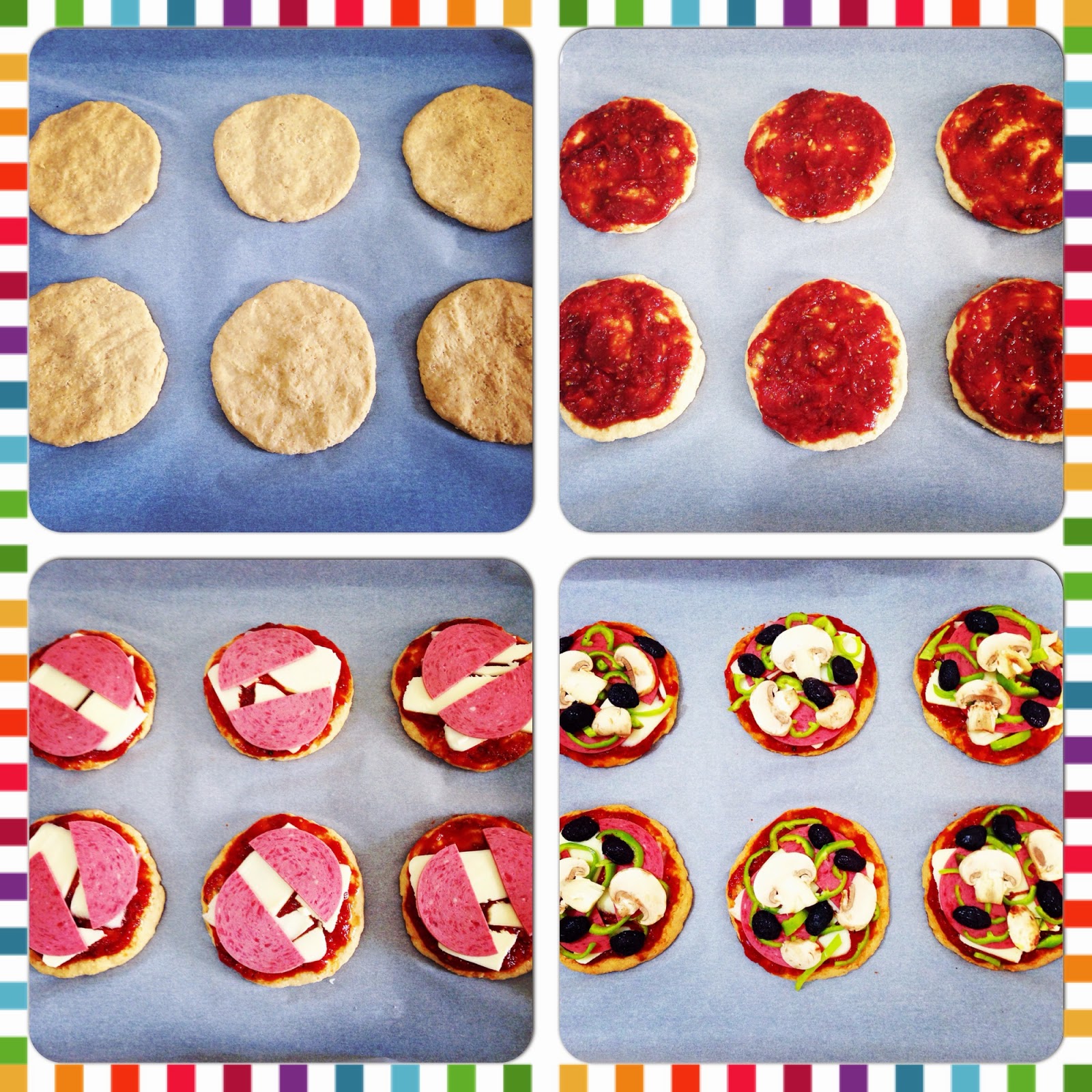 Özen�in mutfağından Özen�li tarifler ) Tam buğday unlu mini pizzalar