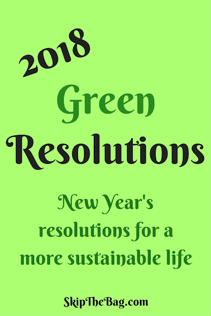 New Years resolutions for a more sustainable and eco friendly life