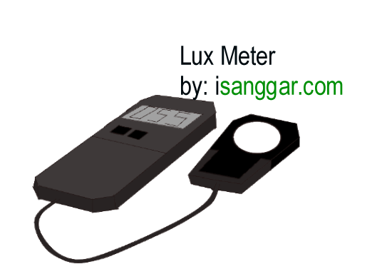 Gambar Lux Meter By : isanggar.com