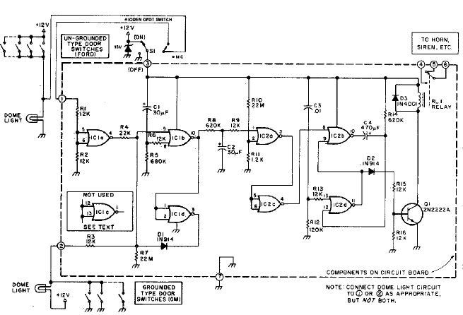 VEHICLE SECURITY SYSTEM ALARM ELECTRONICS PROJECT | BASIC ELECTRONICS