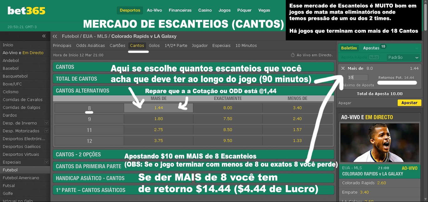 aposta do dia bet365