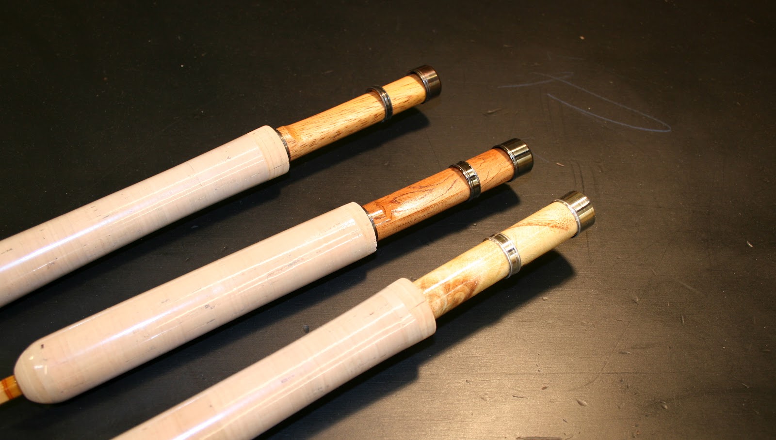 Carpenter Bros. Bamboo Fly Rods Reel Seat Choices