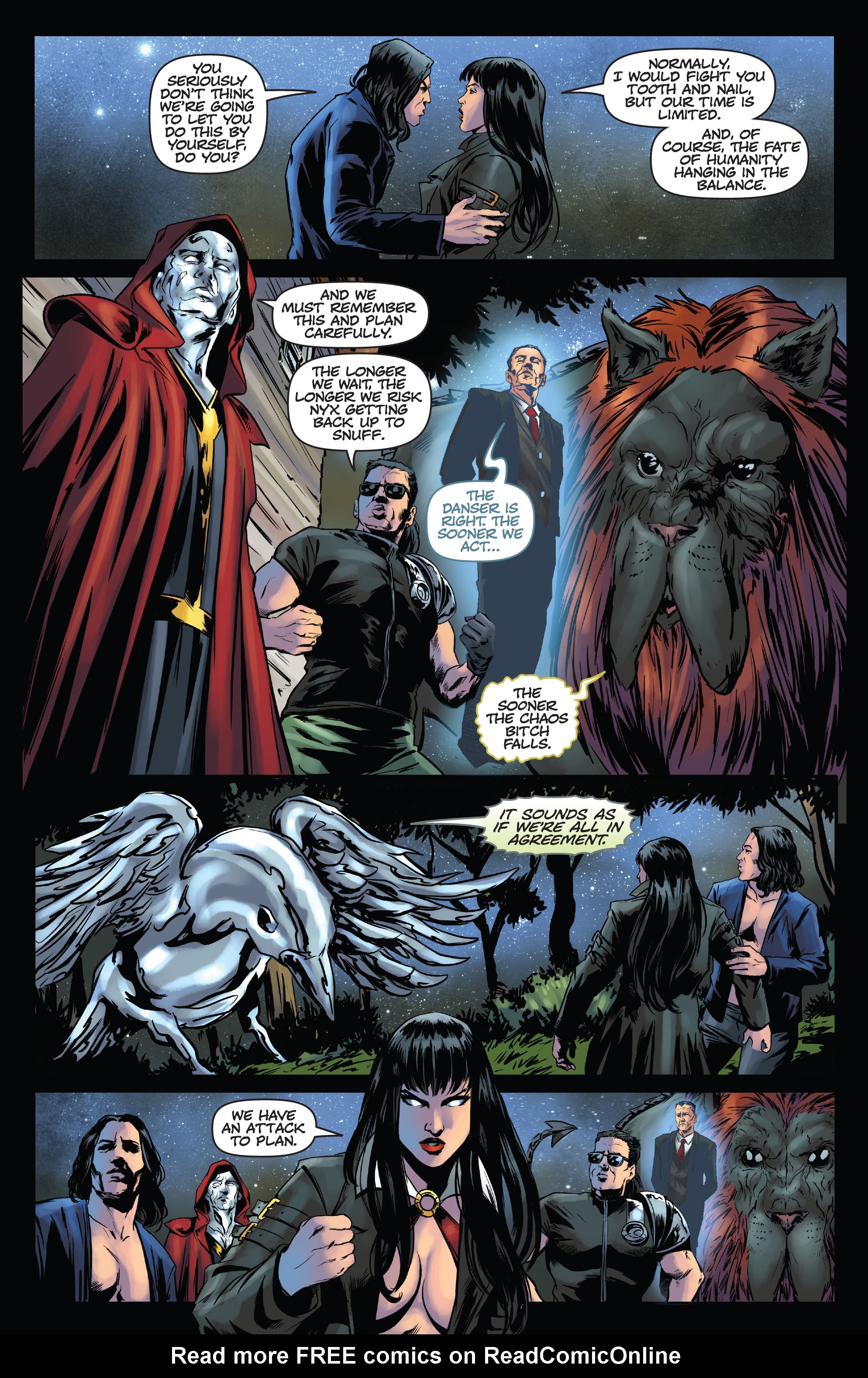 Read online Vengeance of Vampirella (2019) comic -  Issue #16 - 17