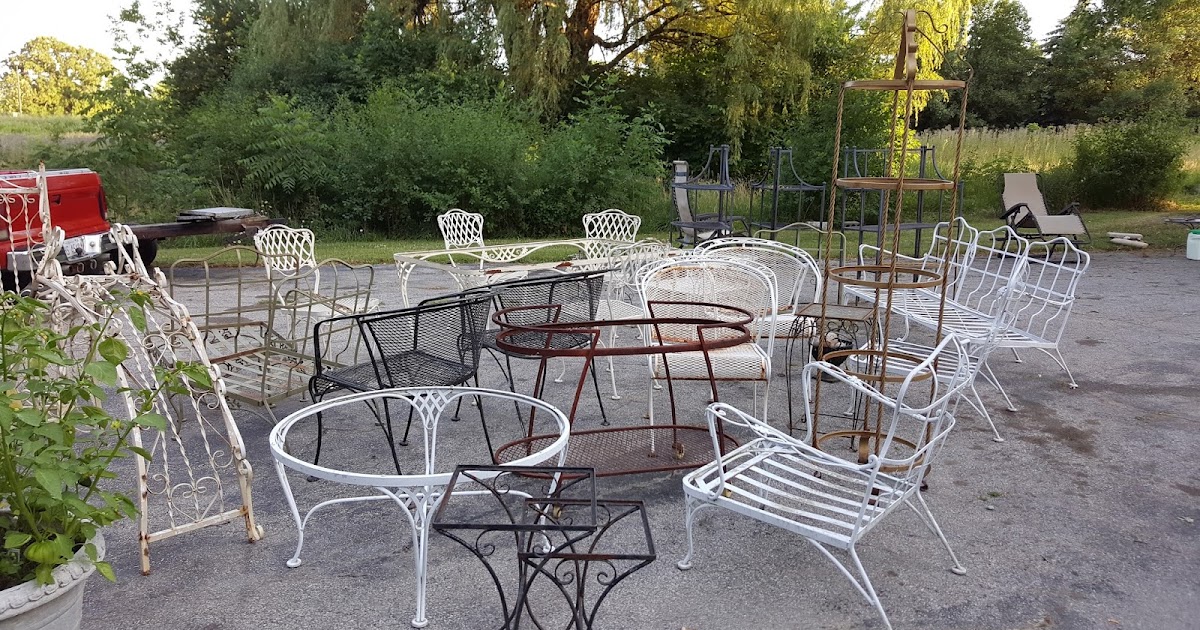 Gear Acres at Top of the Hill Vintage Woodard Patio Furniture