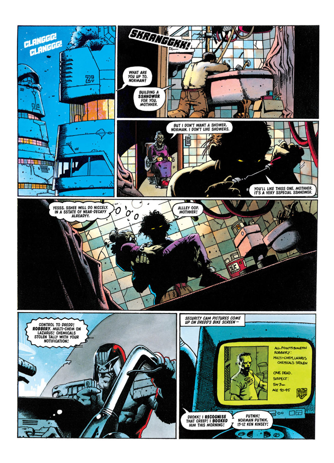 Read online Judge Dredd: The Complete Case Files comic -  Issue # TPB 25 - 122