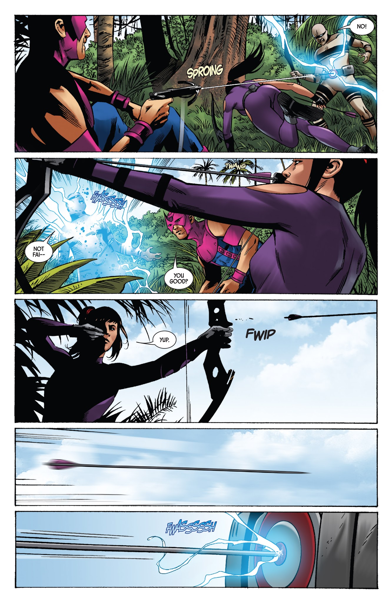 Read online Generations: Hawkeye & Hawkeye comic -  Issue # Full - 11
