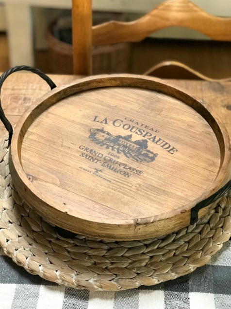 How to Make a DIY Wine Barrel Footed Tray