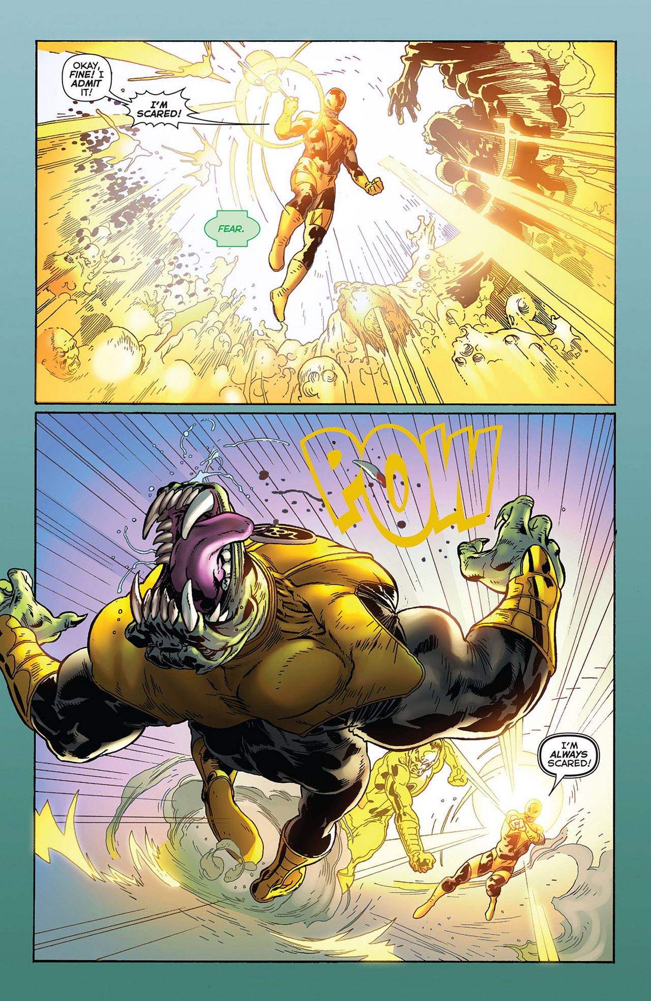 Read online Green Lantern: New Guardians comic -  Issue #14 - 18