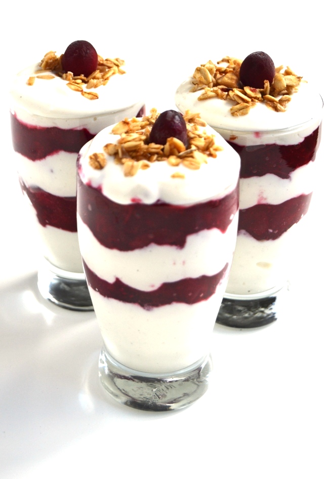 Cranberry Greek Yogurt Parfaits The Nutritionist Reviews