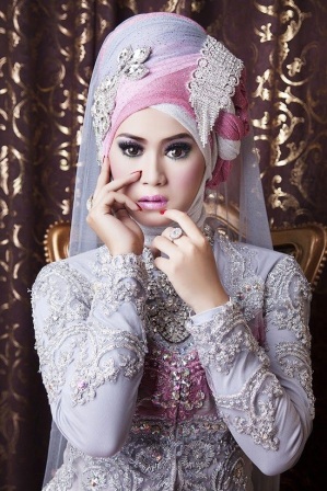 Model Hijab Terbaru Pengantin 2016 | Mode dan Kecantikan