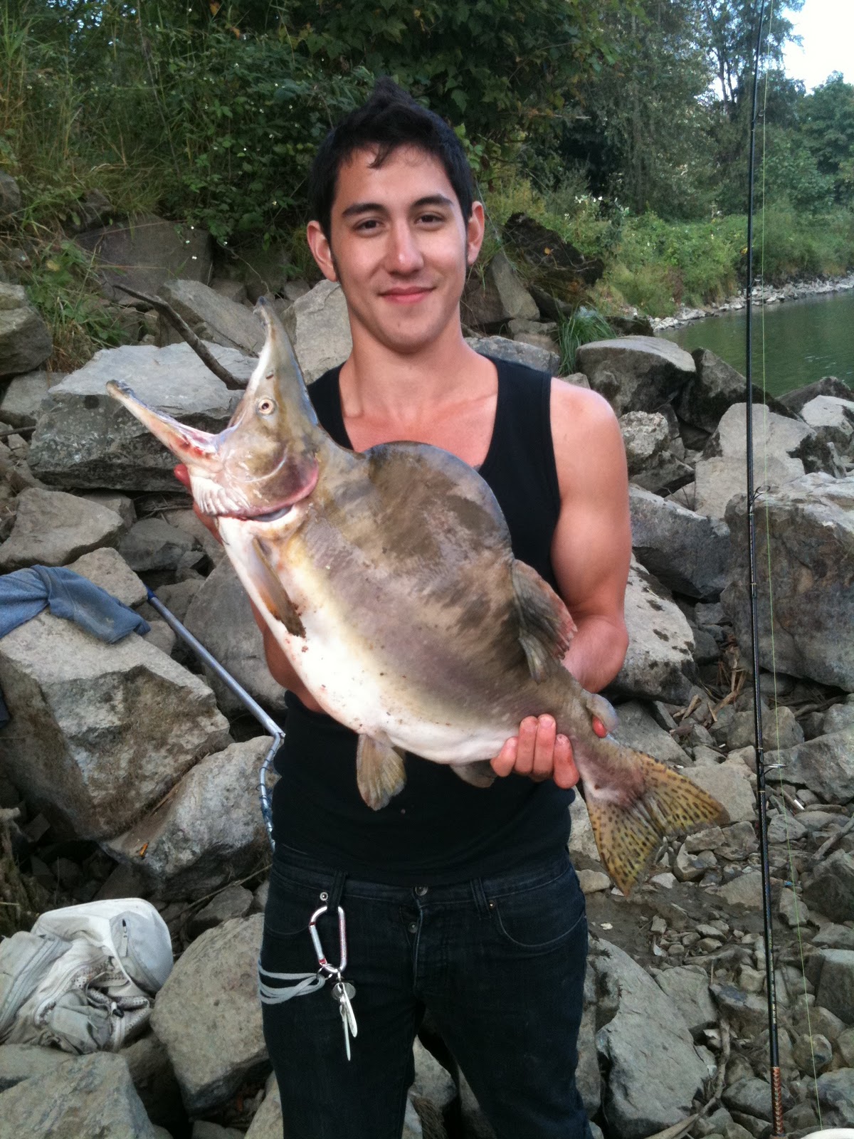 Northwest Fishing Pink Salmon fishing on the Snohomish River 92511