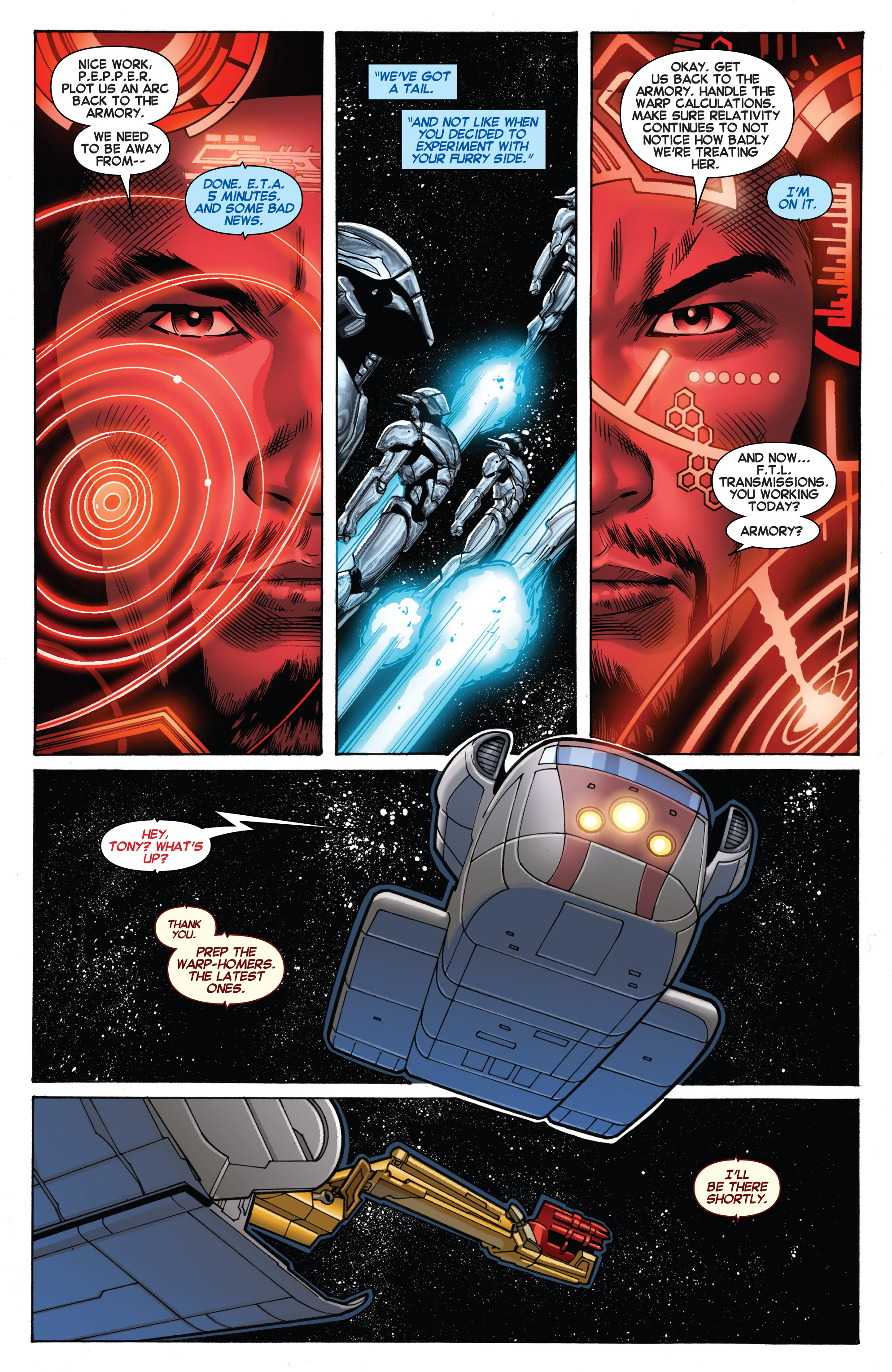 Read online Iron Man (2013) comic -  Issue #8 - 11