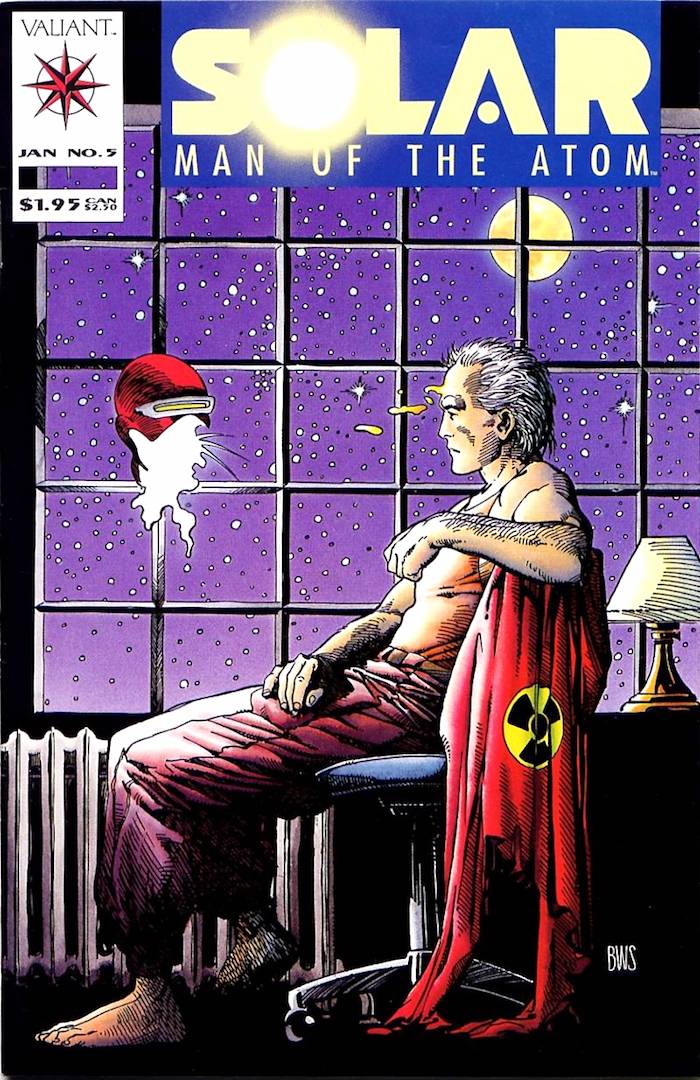 Solar Man of the Atom 5 Barry Windsor Smith art &amp; cover Pencil Ink
