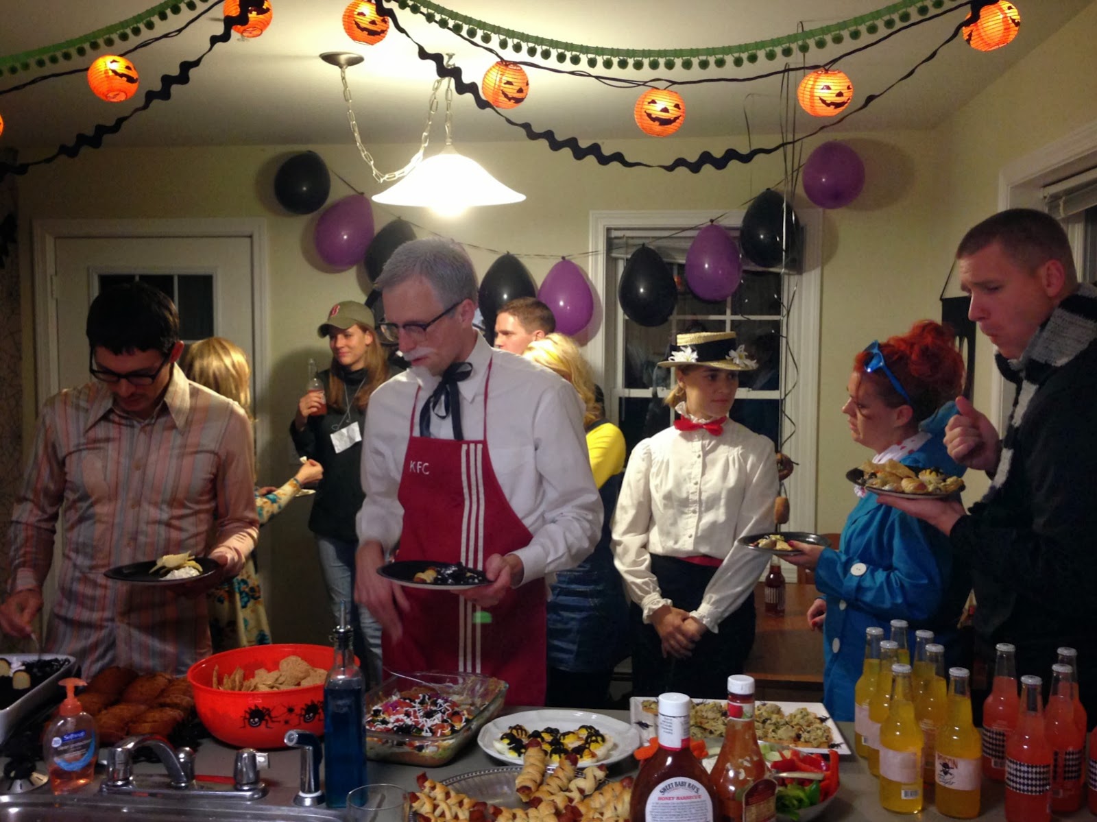 the hawkins family Halloween Party