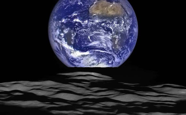 כדור הארץ מהירח LRO נאסא