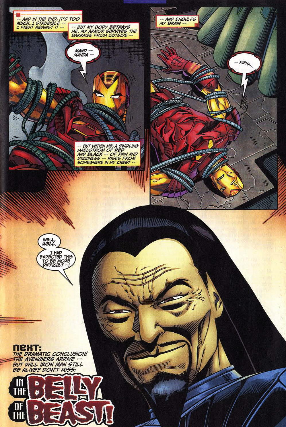 Read online Iron Man (1998) comic -  Issue #9 - 37