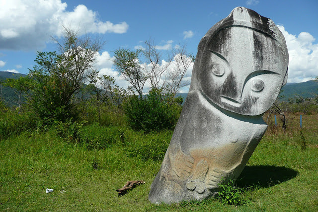 bada valley megaliths - lore lindu national park