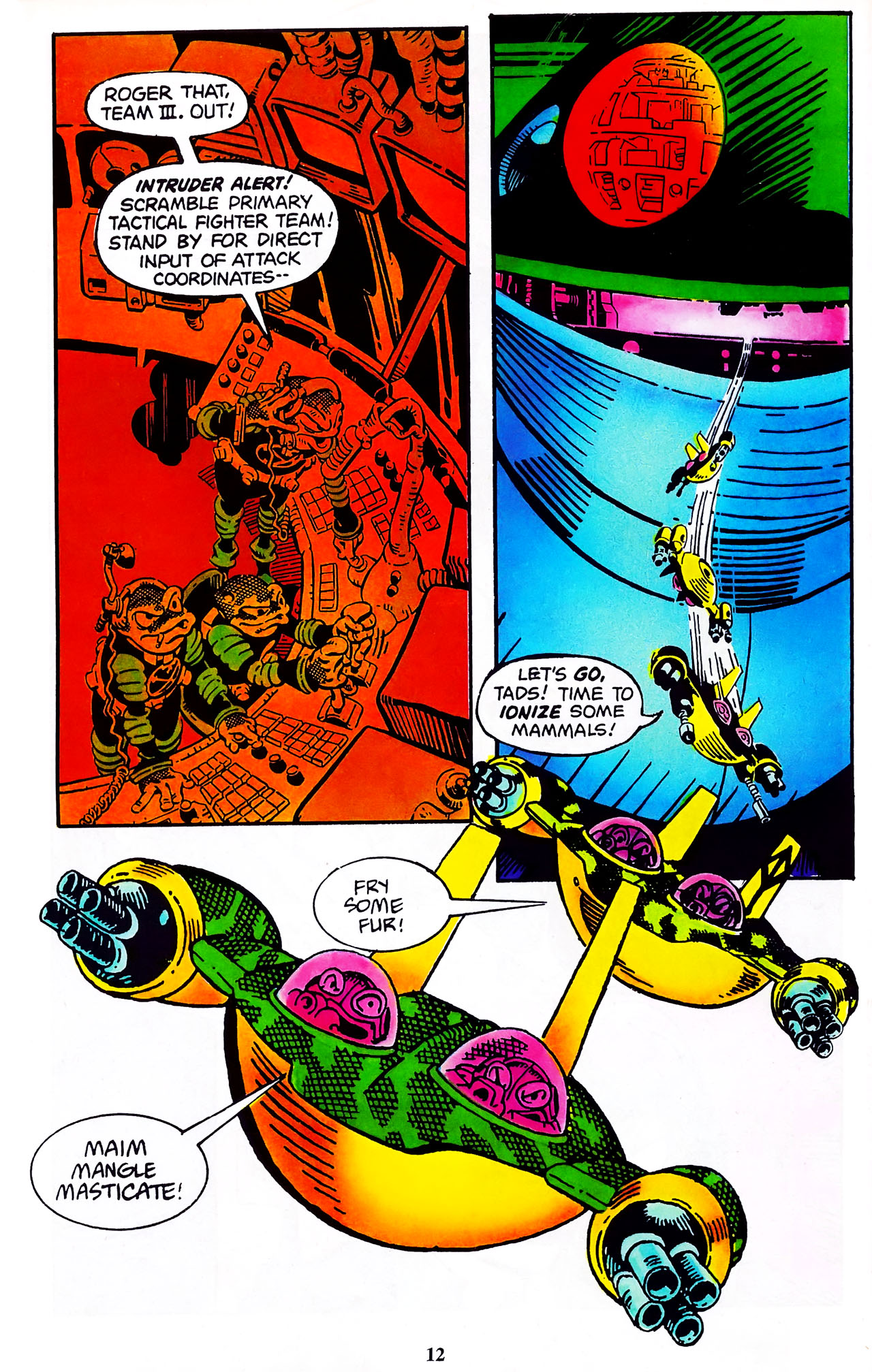 Read online Bucky O'Hare (1991) comic -  Issue #4 - 12