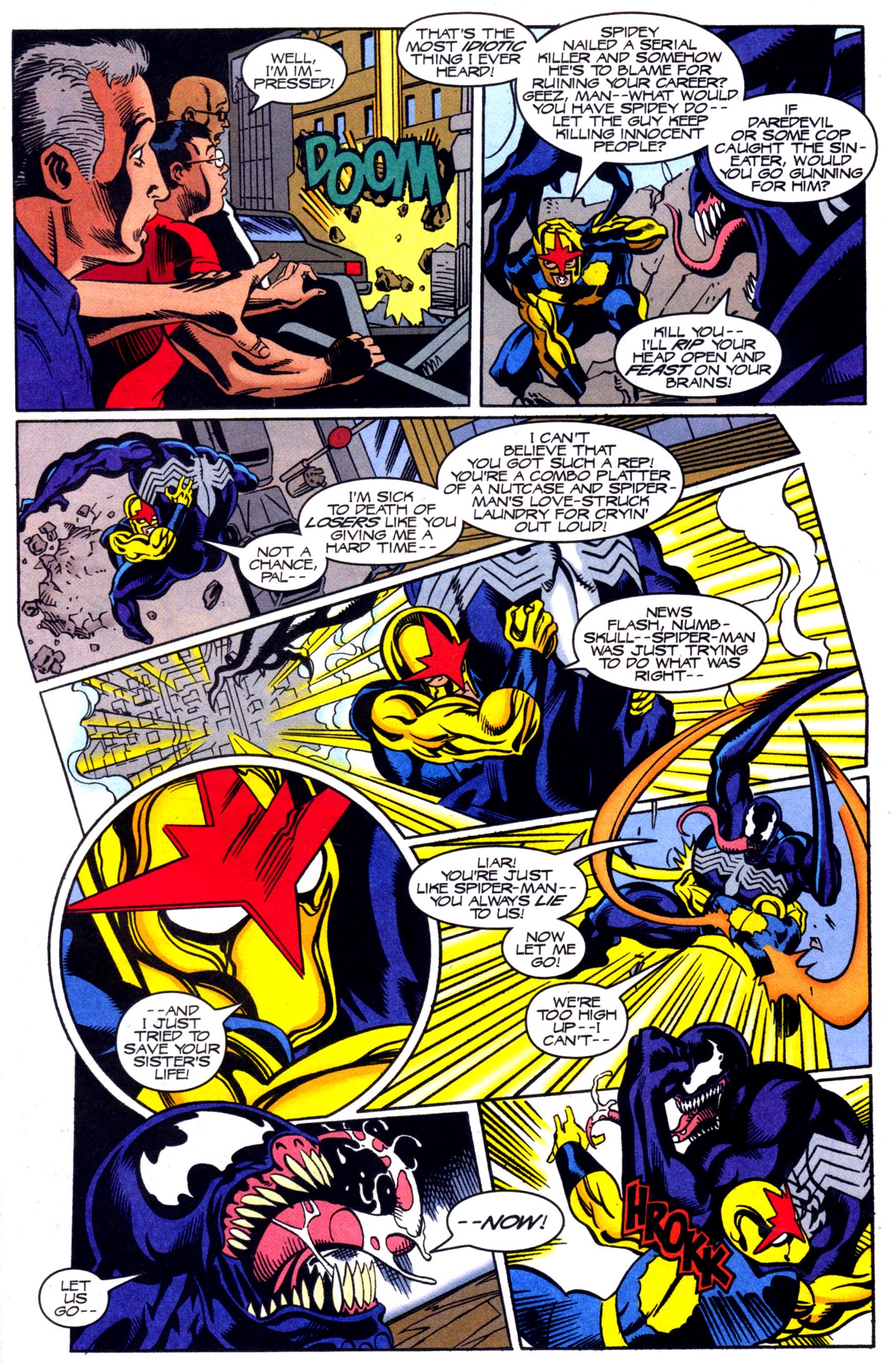 Read online Nova (1999) comic -  Issue #7 - 17