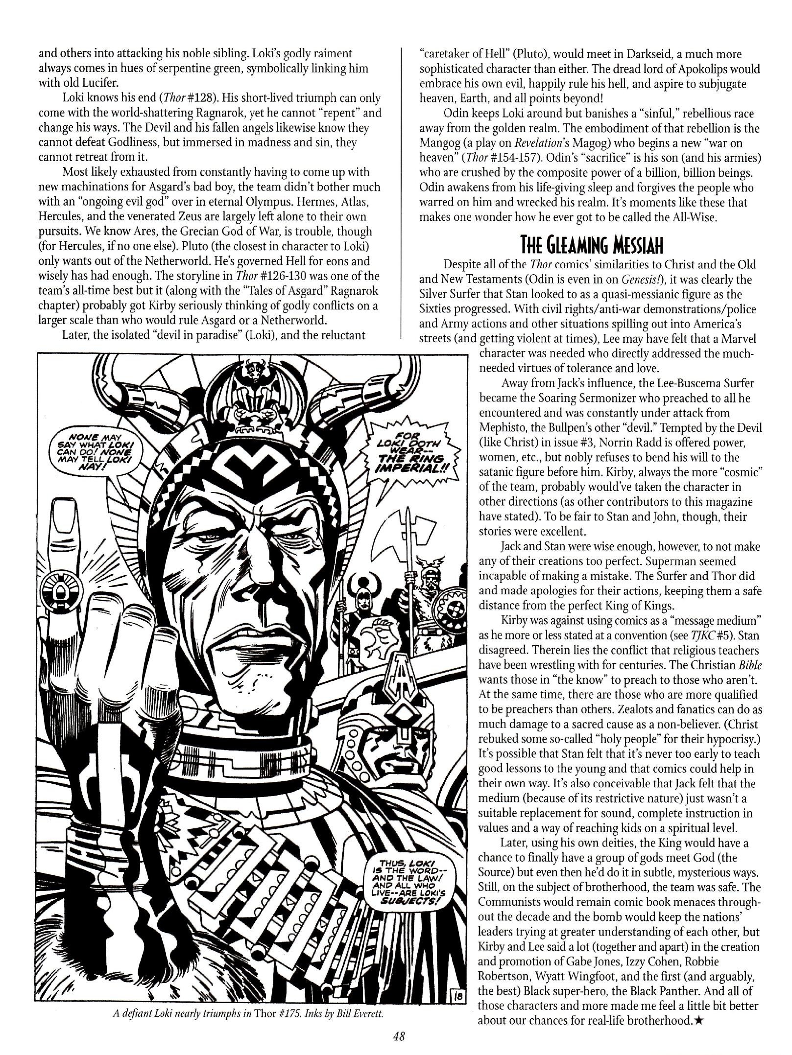 Read online The Jack Kirby Collector comic -  Issue #26 - 47