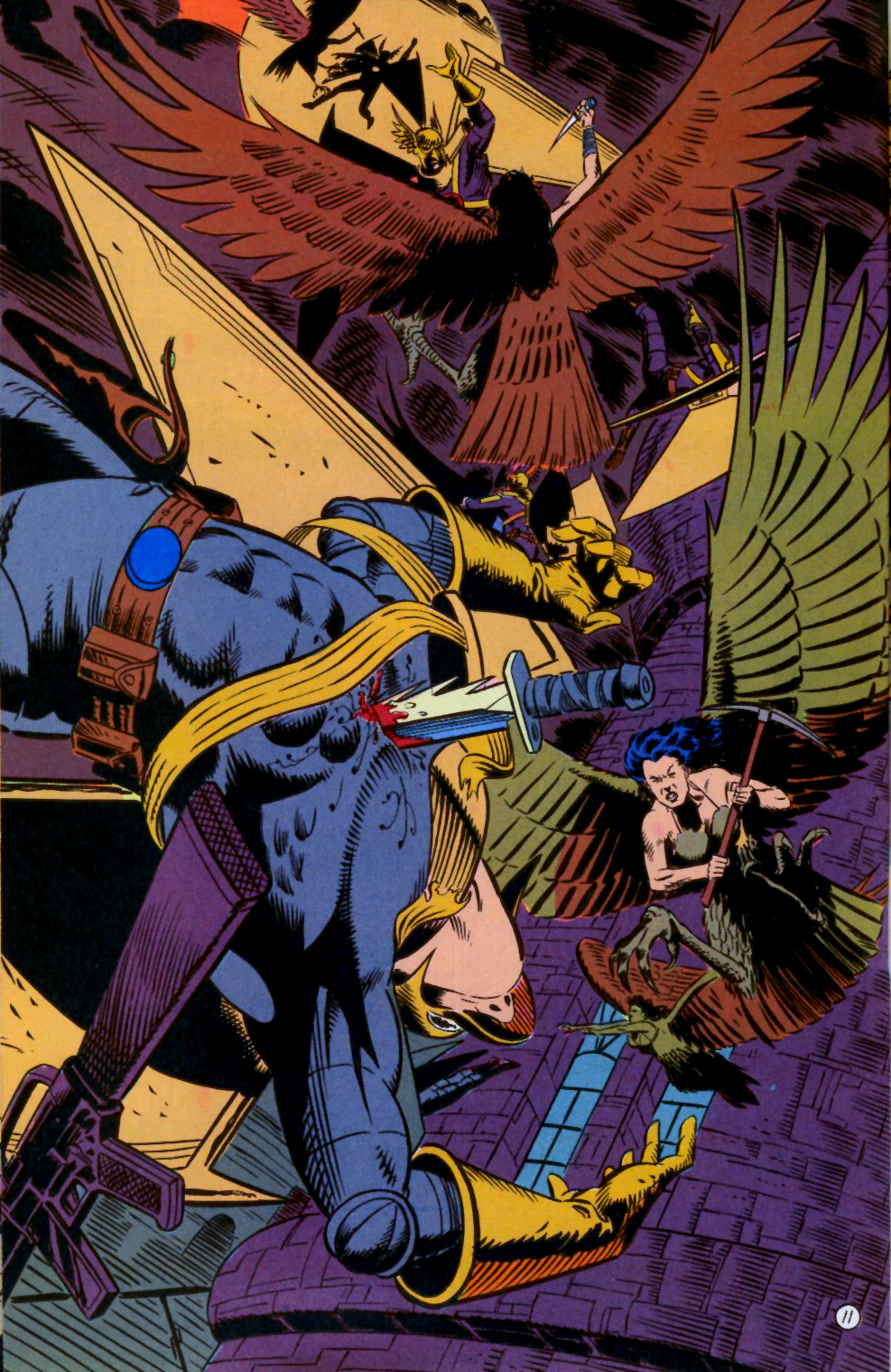Read online Hawkworld (1990) comic -  Issue #21 - 11