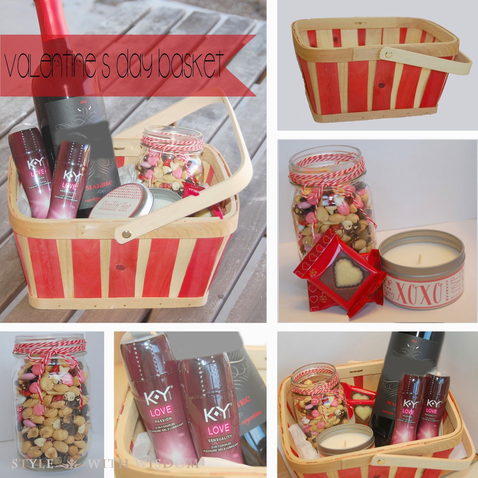 Style with Wisdom The Perfect Valentine's Day Gift Basket!