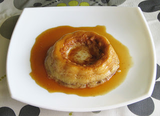 Flan De Café En Microondas
